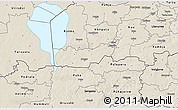 Shaded Relief 3D Map of Rongu