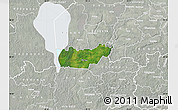 Satellite Map of Rongu, lighten, semi-desaturated