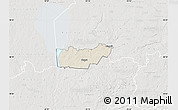 Shaded Relief Map of Rongu, lighten, semi-desaturated