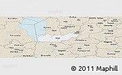 Classic Style Panoramic Map of Rongu