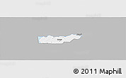 Gray Panoramic Map of Rongu, single color outside