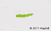 Physical Panoramic Map of Rongu, cropped outside