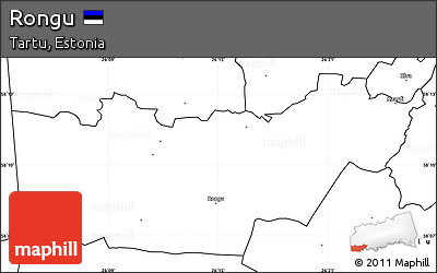 Blank Simple Map of Rongu