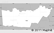Gray Simple Map of Rongu