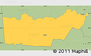 Savanna Style Simple Map of Rongu