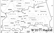 Blank Simple Map of Tartu