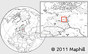 Blank Location Map of Tähtvere
