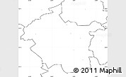 Blank Simple Map of Ülenurme, no labels