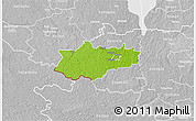Physical 3D Map of Helme, lighten, desaturated