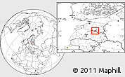 Blank Location Map of Helme, highlighted parent region, within the entire country