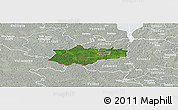 Satellite Panoramic Map of Helme, lighten, semi-desaturated