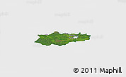Satellite Panoramic Map of Helme, single color outside