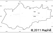 Blank Simple Map of Helme, cropped outside