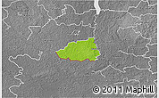 Physical 3D Map of Hummuli, desaturated