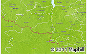 Physical 3D Map of Hummuli