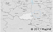 Silver Style 3D Map of Hummuli
