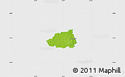 Physical Map of Hummuli, single color outside