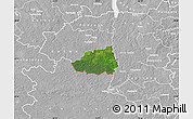 Satellite Map of Hummuli, lighten, desaturated