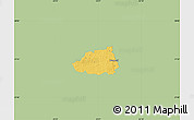 Savanna Style Map of Hummuli, single color outside