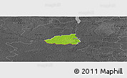 Physical Panoramic Map of Hummuli, darken, desaturated