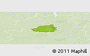 Physical Panoramic Map of Hummuli, lighten