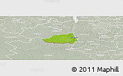 Physical Panoramic Map of Hummuli, lighten, semi-desaturated