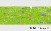 Physical Panoramic Map of Hummuli