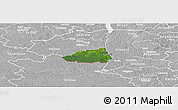 Satellite Panoramic Map of Hummuli, lighten, desaturated