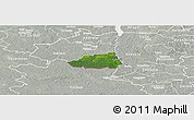 Satellite Panoramic Map of Hummuli, lighten, semi-desaturated
