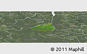 Satellite Panoramic Map of Hummuli, semi-desaturated