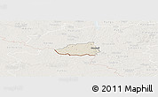Shaded Relief Panoramic Map of Hummuli, lighten