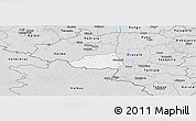 Silver Style Panoramic Map of Hummuli