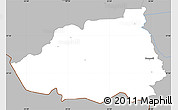 Gray Simple Map of Hummuli