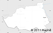 Silver Style Simple Map of Hummuli