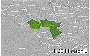 Satellite 3D Map of Karula, lighten, desaturated