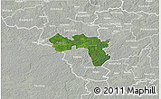 Satellite 3D Map of Karula, lighten, semi-desaturated