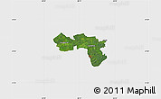 Satellite Map of Karula, single color outside