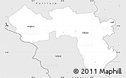 Silver Style Simple Map of Karula