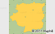 Savanna Style Simple Map of Pühajärve