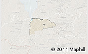 Shaded Relief 3D Map of Puka, lighten