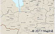 Shaded Relief 3D Map of Puka