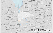 Silver Style 3D Map of Puka