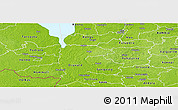 Physical Panoramic Map of Puka