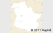 Classic Style Simple Map of Sangaste