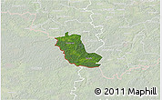 Satellite 3D Map of Taheva, lighten