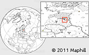 Blank Location Map of Taheva, highlighted country, highlighted parent region