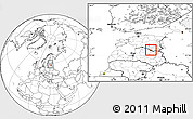 Blank Location Map of Taheva, highlighted parent region, within the entire country