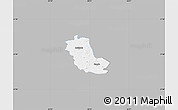 Gray Map of Taheva, single color outside