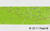Physical Panoramic Map of Taheva