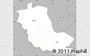 Gray Simple Map of Taheva